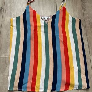 Socialite rainbow tank